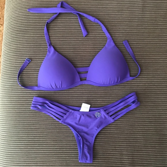 BODY GLOVE Purple Bikini Set - Picture 2 of 11